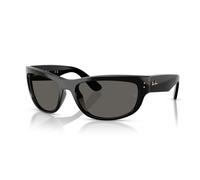 Ray - Ban Unisex RB2289 MEGA BALORAMA 6826J5 Gafas de sol Acetato Negro Gris Pillow Normal