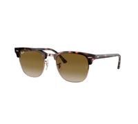 Ray-Ban Clubmaster Fleck Gafas De Sol Carey Montura Marrón Lentes 51-21