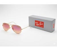 Ray-Ban RB3025 112/Z2 Aviator Large Metal 58 Montura dorada Cristal espejo Rosa