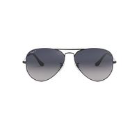 Ray-Ban Aviator Gradient Gafas De Sol Gunmetal Montura Azul Lentes Polarizado 55-14