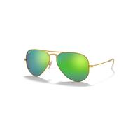 Ray-Ban RB3025 Classic Aviator Gafas de sol Oro mate/Gris Verde espejado 58 mm