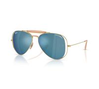 Ray-Ban The Outdoorsman By Dolce&gabbana Gafas De Sol Oro Arista Montura Azul Lentes 53-14