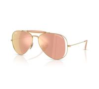 Ray-Ban The Outdoorsman By Dolce&gabbana Gafas De Sol Oro Arista Montura Marrón Lentes 58-14