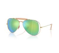 Ray-Ban The Outdoorsman By Dolce&gabbana Gafas De Sol Oro Arista Montura Verde Lentes 53-14