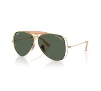 Ray - Ban Unisex Ray - Ban x DOLCE&GABBANA RB3138M 001/71 Gafas de sol Metal Oro Verde Piloto Normal