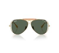 Ray - Ban Unisex Ray - Ban x DOLCE&GABBANA RB3138M 001/71 Gafas de sol Metal Oro Verde Piloto Normal