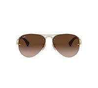 Ray-Ban Rb3449, Gafas de Sol para Hombre, Marrón (Arista), 59