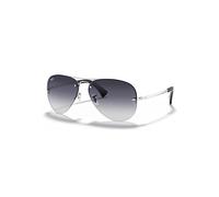 Ray-Ban Rb3449 Gafas De Sol Plateado Montura Gris Lentes 59-14