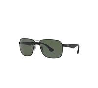 Ray-Ban Rb3516 Gafas De Sol Negro Montura Verde Lentes Polarizado 59-15