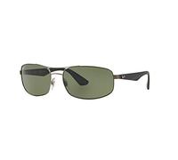 Ray-Ban Rb3527 Gafas de Sol, Matte Gunmetal, 61 para Hombre