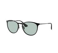 Ray - Ban Mujer RB3539 ERIKA METAL 002/Q5 Gafas de sol Metal Negro Verde Pantos Fotocromático Fotocromático