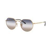 Ray-Ban Jack Gafas De Sol Oro Arista Montura Transparente Lentes 51-20