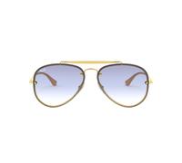 Ray - Ban Unisex RB3584N BLAZE AVIATOR 001/19 Gafas de sol Metal Oro Azul Piloto Normal Sombreado