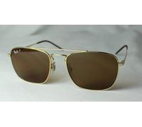 Ray-Ban RB3588 Sonnenbrille Polarizada Gold NEU Policarbonato UV400