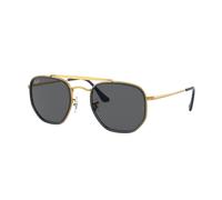 Ray - Ban Unisex RB3648M THE MARSHAL II 9240B1 Gafas de sol Acero Oro Gris Geométrico Normal