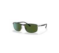 Ray-Ban Rb3671 Polarized+ Lenses Gafas De Sol Negro Montura Verde Lentes Polarizado 60-16