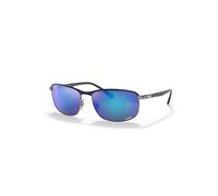 Ray-Ban Rb3671ch Chromance Gafas De Sol Azul Arena Montura Gris Lentes Polarizado 60-16