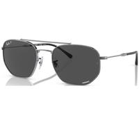 Ray-Ban Unisex Sunglass RB3707 - Color del Marco: Gunmetal, Color de la Lente: Gris