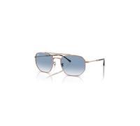 Ray-Ban Rb3707 Gafas De Sol Rose Gold Montura Azul Lentes 57-20