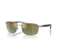 Ray-Ban Rb3737 Polarized+ Lenses Gafas De Sol Negro Montura Verde Lentes Polarizado 60-18