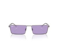 Ray-Ban Rb3741 Emy, Gafas Unisex Adulto, plomizo/Violeta, 59 mm