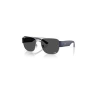 Ray-Ban Rb3756 Polarized+ Lenses Gafas De Sol Azul Oscuro Arena Montura Gris Lentes Polarizado 59-18