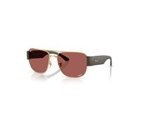 Ray-Ban Rb3756 Polarized+ Lenses Gafas De Sol Marrón Arena Montura Violeta Lentes Polarizado 59-18