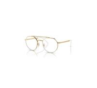 Ray-Ban Rb3765v Optics Oro Montura Transparente Lentes Polarizado 51-22