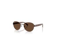 Ray-Ban Rb3766 Polarized+ Lenses Gafas De Sol Marrón A Rayas Montura Marrón Lentes Polarizado 56-20