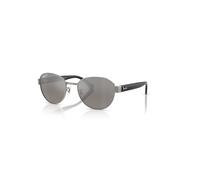 Ray - Ban Unisex Ray - Ban RB3766CH 004/5J Gafas de sol Metal Gris Plata Cuadrada Polarizado