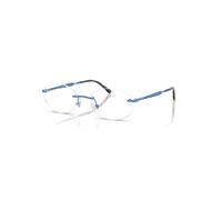Ray-Ban Rb3767v Optics Azul Claro Montura Transparente Lentes Polarizado 52-18
