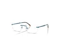 Ray-Ban Rb3768v Optics Azul Montura Transparente Lentes Polarizado 56-17