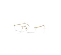 Ray-Ban Rb3768v Optics Oro Arista Montura Transparente Lentes Polarizado 54-17