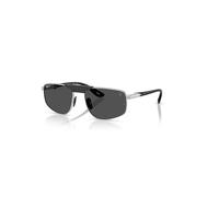 Ray-Ban Rb3776m Scuderia Ferrari Collection Polarized+ Lenses Gafas De Sol Negro Montura Gris Lentes Polarizado 58-18