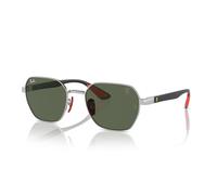 Ray - Ban Unisex RB3794M F03171 Gafas de sol Metal Plata Verde Geométrico Normal