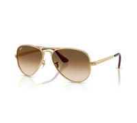 Ray-Ban Aviator Max Gafas De Sol Oro Arista Montura Marrón Lentes 62-16