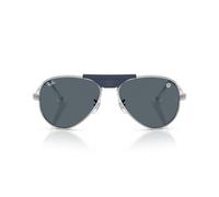 Ray - Ban Unisex Ray - Ban RB3925 AVIATOR MAX 9289R5 Gafas de sol Metal Plata Azul Piloto Normal