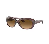 Ray - Ban Mujer RB4101 JACKIE OHH 6593M2 Gafas de sol Nylon Marrón Marrón Mariposa Polarizado Sombreado