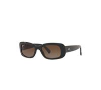 Ray-Ban Rb4122 Gafas De Sol Negro Montura Marrón Lentes Polarizado 50-18