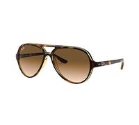 Ray-Ban RB4125-710/51 Gafas de sol, Aviador, 0, Havana Claro