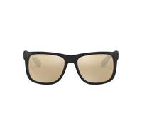 Ray-Ban Gafas de Sol Justin 4165 622 / 5A Negro Oro Espejo Grande 55mm