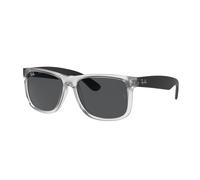 Ray - Ban Hombre Ray - Ban RB4165 JUSTIN 651287 Gafas de sol Inyectado Transparente Gris Cuadrada Normal