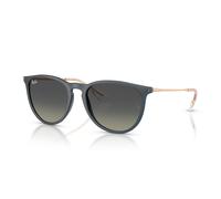 Ray - Ban Mujer RB4171 ERIKA 681311 Gafas de sol Nylon Azul Gris Pantos Normal Sombreado