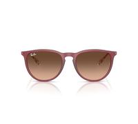 Ray-Ban Rb4171 Erika, Gafas Unisex Adulto, Goma Morada/Rosa Gradiente Marrón, 54 mm