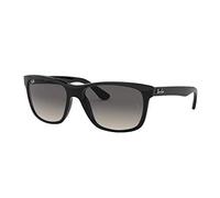 Ray-Ban Rb4181 Gafas de sol, Rectangulares, 57, Shiny Black