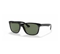 Ray-Ban Rb4181 Gafas de sol, Rectangulares, 57, Shiny Black