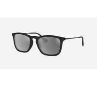 Ray-ban rb4187f - 60756g chris (f) gafas de sol de 54 mm, flock black