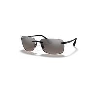 Ray-Ban Rb4255 Chromance Gafas De Sol Negro Montura Plateado Lentes Polarizado 60-15