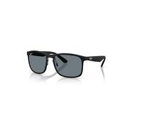 Ray-Ban Rb4264 Polarized+ Lenses Gafas De Sol Negro Mate Montura Azul Lentes Polarizado 58-18