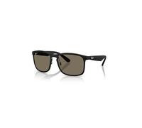 Ray-Ban Rb4264 Polarized+ Lenses Gafas De Sol Negro Mate Montura Gris Lentes Polarizado 58-18